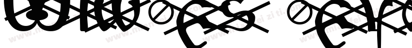 Titles Regular字体转换